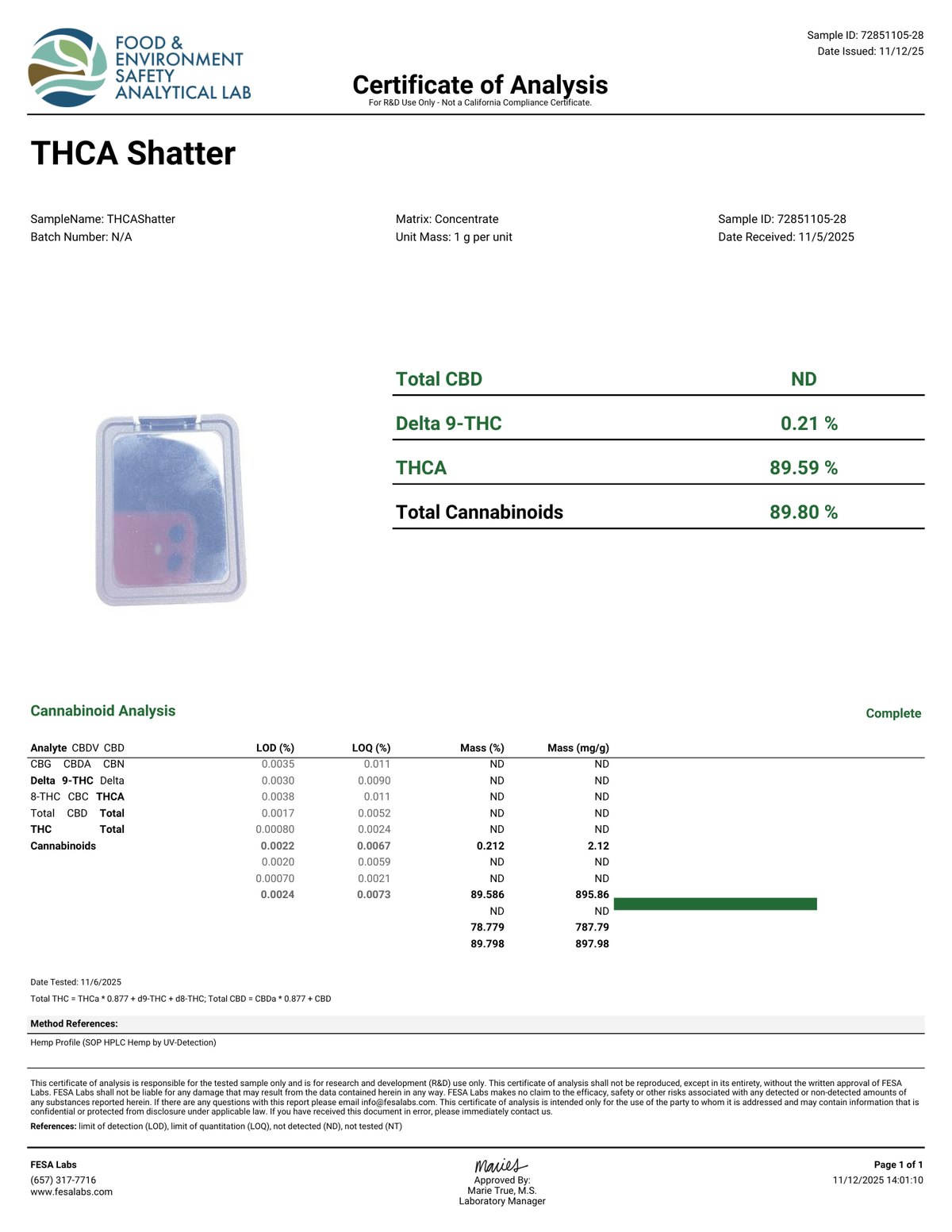 Runtz Shatter