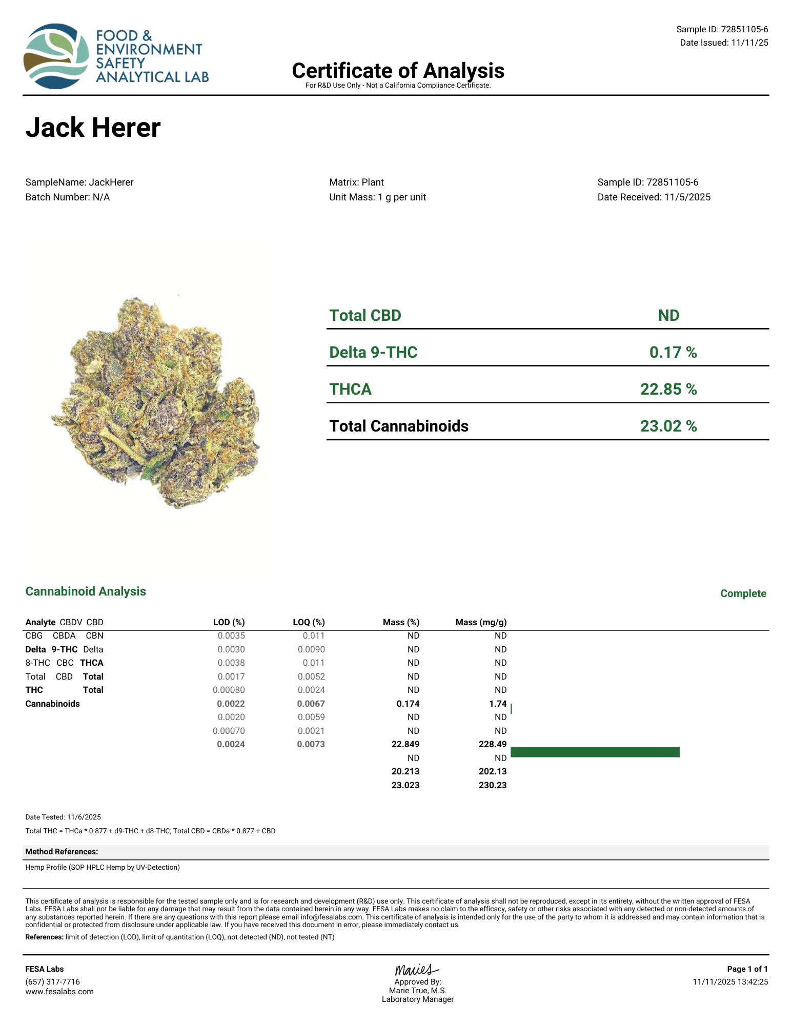 💎Jack Herer - Diamond Infused Flower